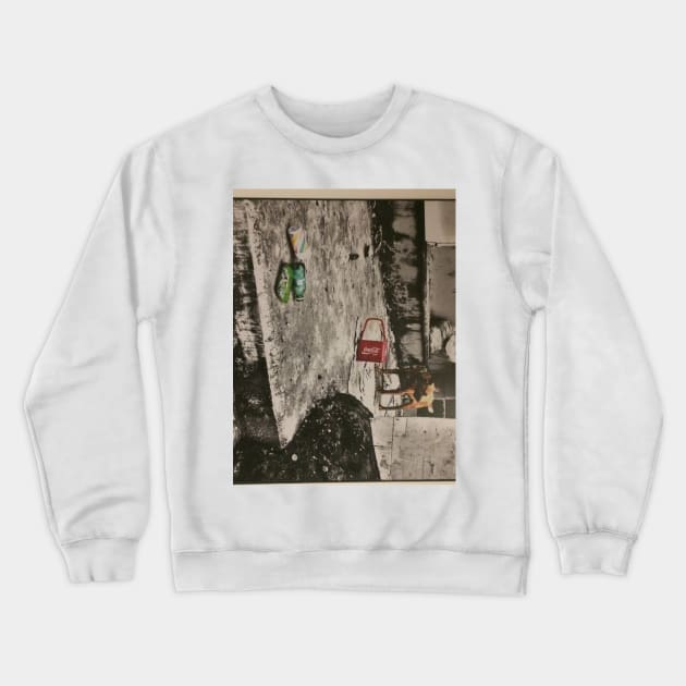 Street Crewneck Sweatshirt by Whiteelephantart